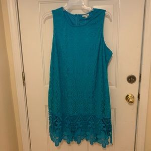 Pretty teal dress